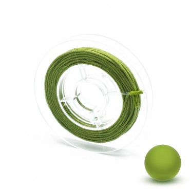 Cordoncino in Cotone Cerato 1mm per 5mt Verde
