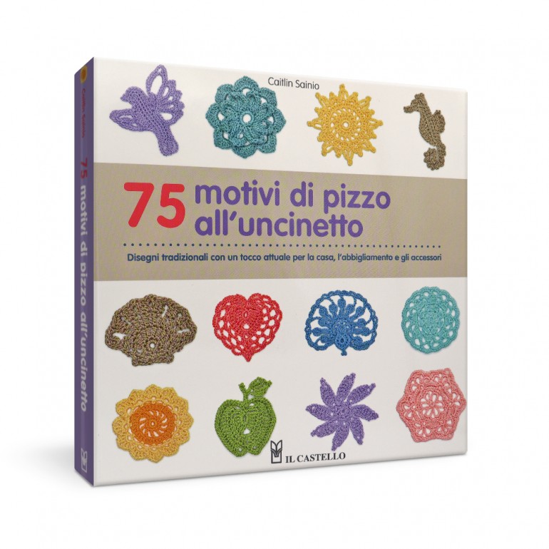 Libro 75 motivi di pizzo all’uncinetto