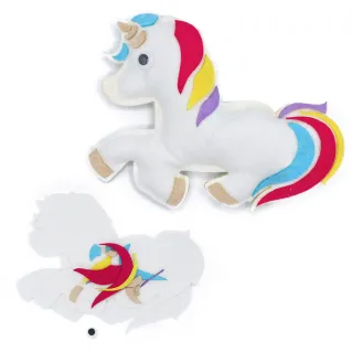 3D Laser Cut Unicorn Felt | Tessiland