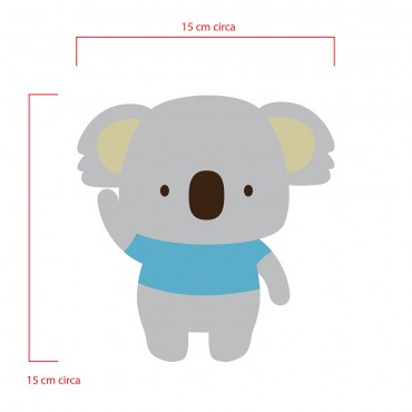 Pannolenci 3 D Personaggio Koala