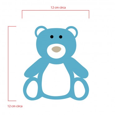 Pannolenci 3 D Personaggio Orsetto