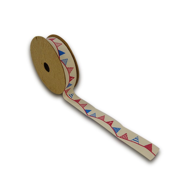 Passamaneria nastro bandierina mm18 Mt.5