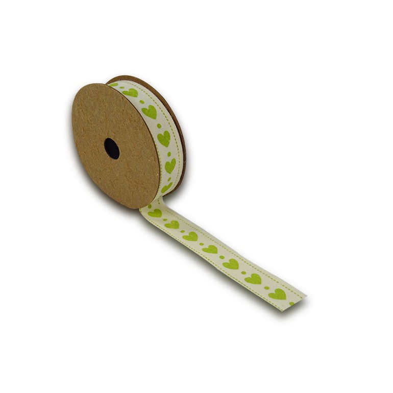 Passamaneria nastro cuori mm18 Mt.5