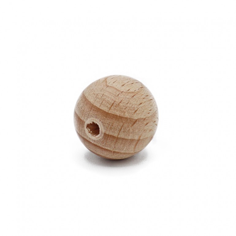Sfera legno preforata 20mm