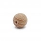 Sfera legno preforata 20mm