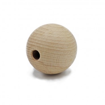 Sfera legno preforate 40mm