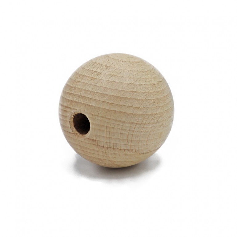 Sfera legno preforate 40mm
