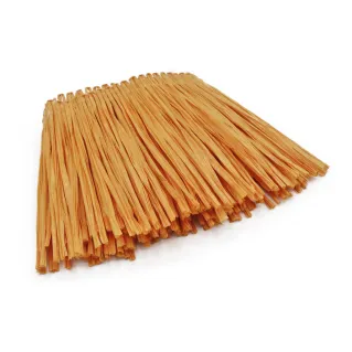 10cm Rafia Fringe for Bag Applications by the Meter Biscotto