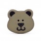 Bouton Yogi ours avec tige | Tessiland