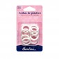 Anillos de plástico revestibles a ganchillo | Tessiland
