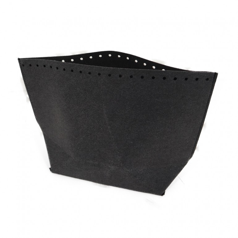 Renfort intérieure pour sac 24x12 Noir | Tessiland