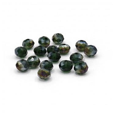 Cristalli 6mm Prisma in resina per bijoux e accessori Basil lux