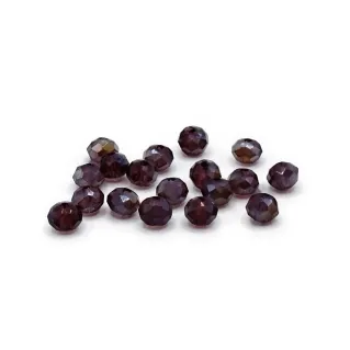 Cristaux 6mm Prisme en résine pour bijoux et accessoires Rosa gold