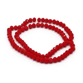 Cristaux 6mm Prisme en résine pour bijoux et accessoires Cherry