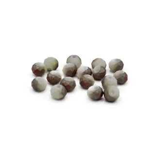 Cristales de 6 mm Prisma de resina para bisutería y accesorios Velvety pitone