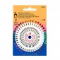 Spilli con Testa Cristallo Colorato rosette 38x0,60mm 40 pz