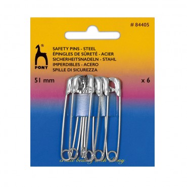 Spille da balia in acciaio per cucito maglia e lavori creativi 