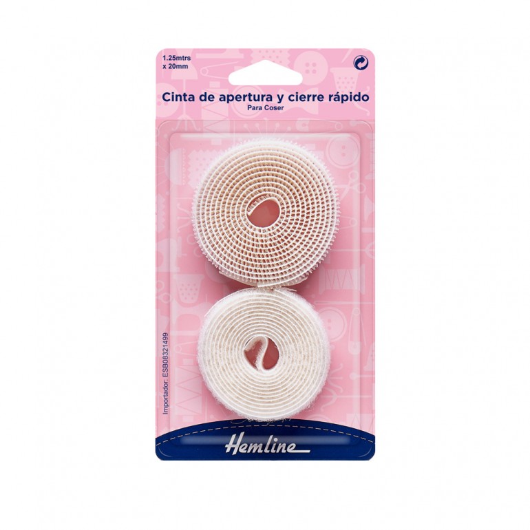 Nastro a strappo velcro cucibile maschio e femmina 2cm