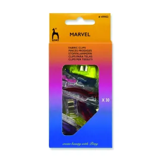 Assorted Fabric Clips 30 pcs | Tessiland