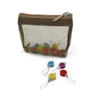 KnitPro Zooni Playful Beads Stitch Markers Ceramic Jewelry Gems