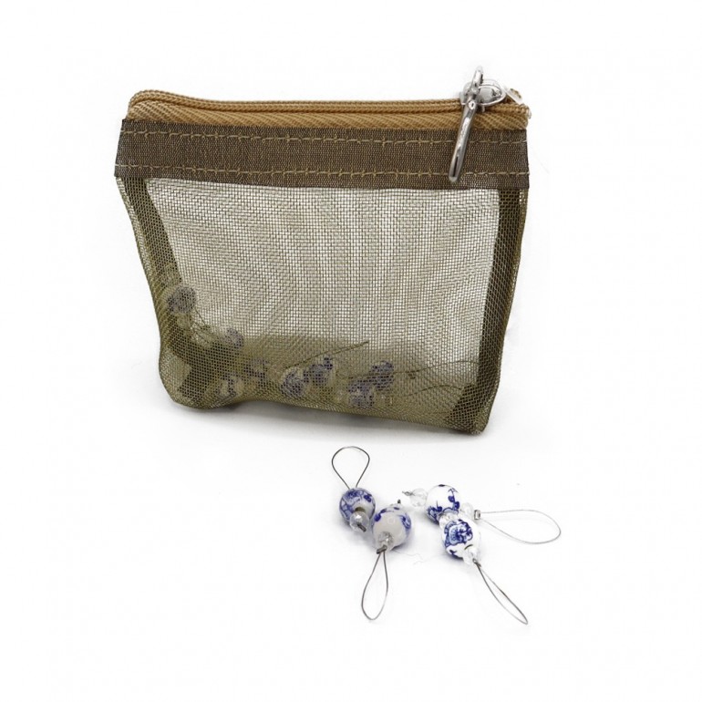 Segnapunti KnitPro Zooni Playful Beads Blooming Blue