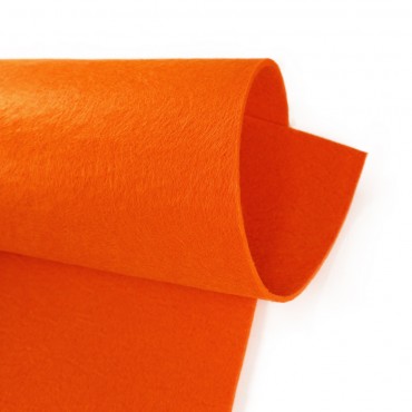 Foglio in feltro per borse decorazioni e creazioni fai da te Zucca