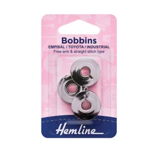 Bobines en métal Singer Bernette Toyota 4 pcs | Tessiland