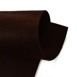 Felt Sheet for Bags, Decorations and DIY Crafts Brown