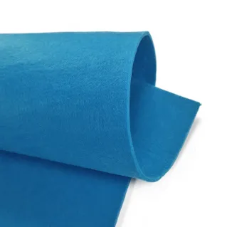 Feuille en feutre pour sacs décorations et créations DIY Turchese