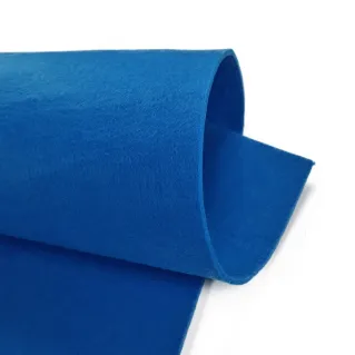 Feuille en feutre pour sacs décorations et créations DIY Bleu