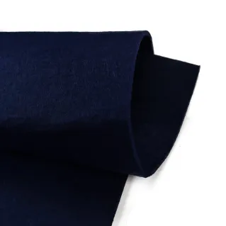 Feuille en feutre pour sacs décorations et créations DIY Blu navy