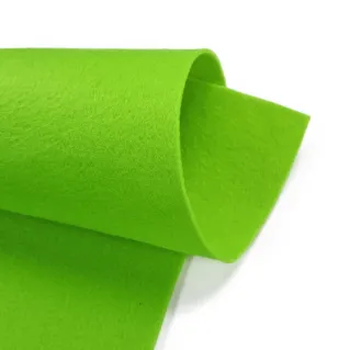 Felt Sheet for Bags, Decorations and DIY Crafts Verde fluo