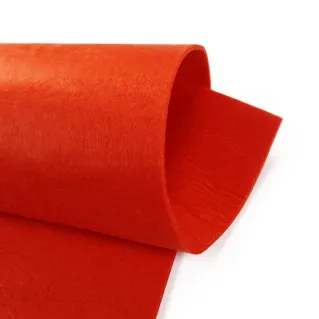 Felt Sheet for Bags, Decorations and DIY Crafts Arancio