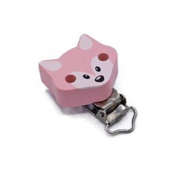 Clip per ciuccio Volpe Rosa