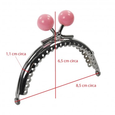 Clic Clac Ball cm 8,5x7 Cipria