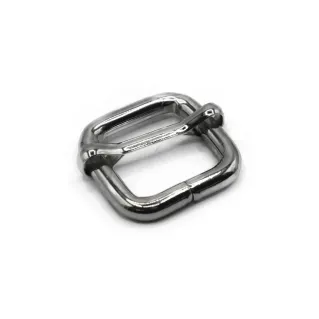 Règle de bandoulière argent 20 mm pour sacs | Tessiland
