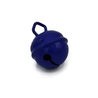 Classic Nickel Free Metal Rattle Blue