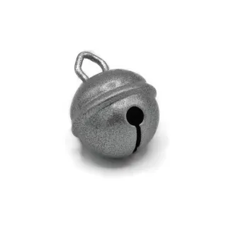 Classic Nickel Free Metal Rattle Argento