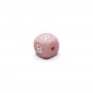Dado letra rosa silicona BPA free | Tessiland