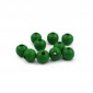 Green Wooden Beads 10 mm for Jewelry | Tessiland