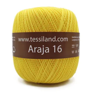 Araja Scottish thread n16 100g ball Yellow