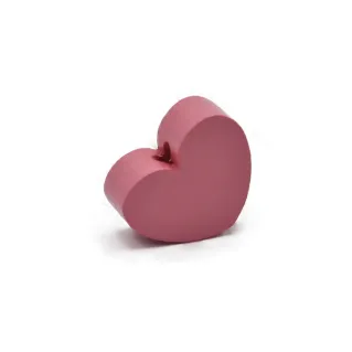 Wooden Spacer Bead for Pacifier Chains and Jewelry Pink