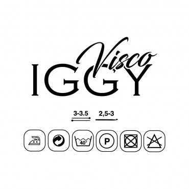 Cotton and Viscose Ball ViscoIggy Orange 50 grams | Tessiland