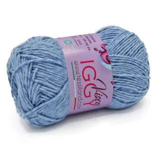ViscoIggy mezcla algodón viscosa n3 ovillo 50g Carta zucchero