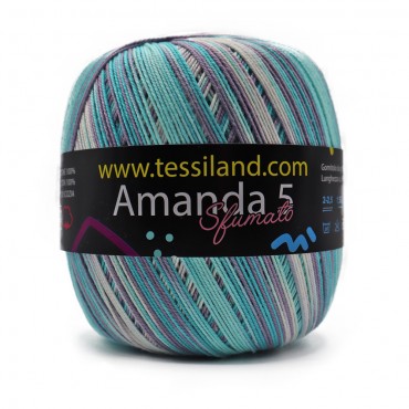 AmandaSfumato fil d’Ecosse dégradé n5 pelote 100g Delicato