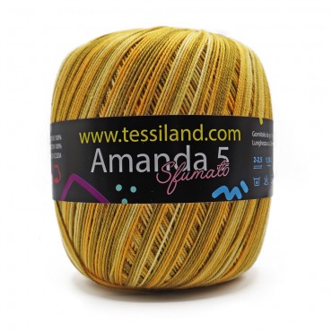 AmandaSfumato Cotton Lisle shaded n5 100g ball Deserto