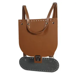 Set Holly Bolly en simili cuir pour sac à dos crochet Cuoio