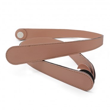 Manici Sahel in ecopelle con attacco a vite made in Italy Cipria