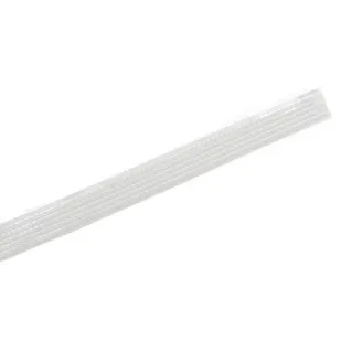 Regilene cinta flexible de poliester para refuerzos y corseteria Bianco