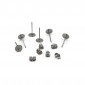 Clous d'oreilles anti-allergiques 6 mm | Tessiland